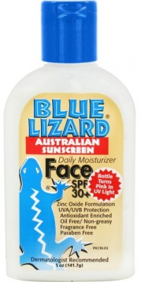 Blue Lizard Australian Suncreen, Face SPF 30+, 5-Ounce Blue Lizard Australian Suncreen, Face SPF 30+, 5-Ounce