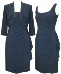 Plus Size Rising Smoke Blue Dress -- Size:16 Color:Blue Plus Size Rising Smoke Blue Dress -- Size:16 Color:Blue