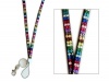 Multi Color Rainbow Crystal Rhinstone Lanyard Sparkles! Gift for Registered Nurse, Teachers, Graduate, Anyone Who Wears Id or Casual Wear