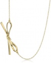 Kate Spade New York Skinny Mini Long Bow Necklace