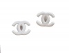 White Mini Resin Stud Earrings-9.99