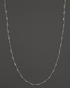 Lisa Nik Sterling Silver Heartbreaker Swirl and Twist Necklace, 17