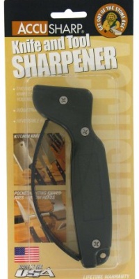 Accu Sharp 008 OD Texas Black Knife Sharpener Accu Sharp 008 OD Texas Black Knife Sharpener