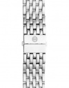 MICHELE Deco MS20BB235009 XL 20mm Silver Tone Stainless Steel Band