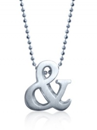Alex Woo Little Letters Sterling Silver Letter and Pendant Necklace, 16 Alex Woo Little Letters Sterling Silver Letter and Pendant Necklace, 16