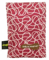 Kids Konserve KK066 Magenta Squiggle Sweat-Free Ice Pack Kids Konserve KK066 Magenta Squiggle Sweat-Free Ice Pack