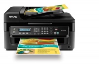 Epson WorkForce WF-2530 Wireless All-in-One Color Inkjet Printer, Copier, Scanner, ADF, Fax. Prints from Tablet/Smartphone. AirPrint Compatible (C11CC37201) Epson WorkForce WF-2530 Wireless All-in-One Color Inkjet Printer, Copier, Scanner, ADF, Fax. Prints from Tablet/Smartphone. AirPrint Compatible (C11CC37201)