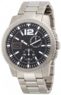 Marc Ecko Men's E13538G2 The Collegiate Multi-Function Black Dial Watch Marc Ecko Men's E13538G2 The Collegiate Multi-Function Black Dial Watch