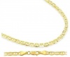 14k Yellow Gold Necklace Mariner Chain Mens Womens Solid 1.4mm