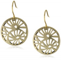 Kenneth Cole New York Gold-Tone Openwork Disk Earrings Kenneth Cole New York Gold-Tone Openwork Disk Earrings