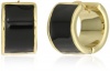 Kate Spade New York Bar None Huggies Black Earrings