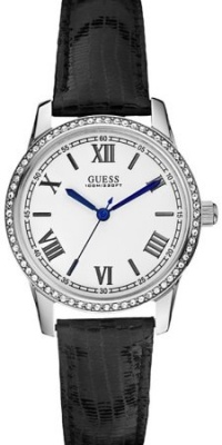 GUESS Black Patent Leather Ladies Watch U10651L1 GUESS Black Patent Leather Ladies Watch U10651L1