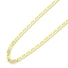 14K Yellow Gold 1.8mm Mariner Link Gucci Flat Chain Necklace 16