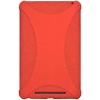 Amzer AMZ94387 Silicone Jelly Soft Skin Fit Case Cover for Asus Nexus 7, Google Nexus 7 - 1 Pack - Retail Packaging - Orange