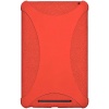 Amzer AMZ94387 Silicone Jelly Soft Skin Fit Case Cover for Asus Nexus 7, Google Nexus 7 - 1 Pack - Retail Packaging - Orange