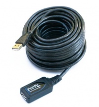 Plugable 10 Meter (32 Foot) USB 2.0 Active Extension Cable Type A Male to A Female