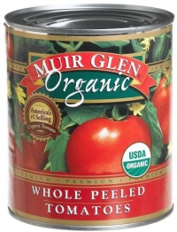 Muir Glen Organic Whole Peeled Tomato, 28-Ounce Cans (Pack of 12)