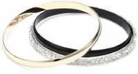 Anne Klein Caelestia Gold-Tone Triple Bangle Bracelet Set Anne Klein Caelestia Gold-Tone Triple Bangle Bracelet Set