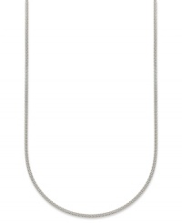 Capture that special feeling. Giani Bernini's diamond-cut wheat chain, set in sterling silver, is special with its textured design and is perfect for any occasion. Approximate length: 20 inches. Capture that special feeling. Giani Bernini's diamond-cut wheat chain, set in sterling silver, is special with its textured design and is perfect for any occasion. Approximate length: 20 inches.