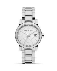 Burberry Check Bracelet Watch, 34mm Burberry Check Bracelet Watch, 34mm