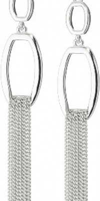 T Tahari Silver Tassel Drop Earrings T Tahari Silver Tassel Drop Earrings