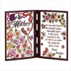 Gifts & Decor Framed Poetic Mother Mom Faux Stained Poem Glass Plaque