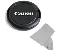 CowboyStudio 58MM Lens Cap Snap-On for CANON Rebel (T4i T3i T3 T2 T2i T1i XT XTi), CANON EOS (1100D 650D 600D 550D 500D 450D 400D 350D) + Microfiber Cleaning Cloth CowboyStudio 58MM Lens Cap Snap-On for CANON Rebel (T4i T3i T3 T2 T2i T1i XT XTi), CANON EOS (1100D 650D 600D 550D 500D 450D 400D 350D) + Microfiber Cleaning Cloth