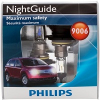 Philips 9006 NightGuide Headlight Bulbs (Low-Beam), Pack of 2 Philips 9006 NightGuide Headlight Bulbs (Low-Beam), Pack of 2