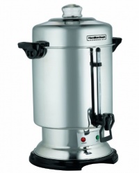 Hamilton Beach D50065 Commercial 60-Cup Stainless-Steel Coffee Urn, Silver Hamilton Beach D50065 Commercial 60-Cup Stainless-Steel Coffee Urn, Silver