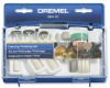 Dremel 684-01 20-Piece Clean & Polish Rotary Tool Accessory Kit With Case