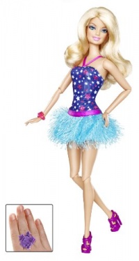Barbie Fashionistas Barbie Doll - Blue Dress