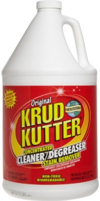 Krud Kutter KK01 Clear Original Concentrated Cleaner Degreaser/Stain Remover with Mild Odor, 1 Gallon Krud Kutter KK01 Clear Original Concentrated Cleaner Degreaser/Stain Remover with Mild Odor, 1 Gallon