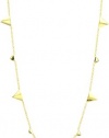 Elizabeth and James Thorns 18K Gold-Plated Long Layering Necklace