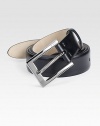 Sleek, sophisticated design beautifully crafted in genuine Italian leather.LeatherAbout 1¼ wideImported