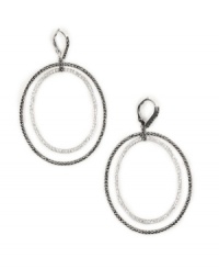 Let fashion come full circle with these chic drops by Judith Jack. Earrings feature two sparkling circles decorated with crystals and marcasite, set in sterling silver. Approximate drop: 2 inches. Let fashion come full circle with these chic drops by Judith Jack. Earrings feature two sparkling circles decorated with crystals and marcasite, set in sterling silver. Approximate drop: 2 inches.