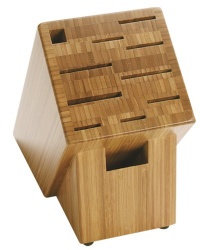 Shun 11-Slot Bamboo Block Shun 11-Slot Bamboo Block