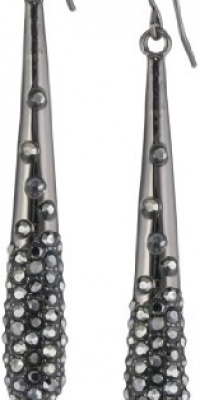 Kenneth Cole New York Modern Garnet Pave Stick Linear Drop Earrings Kenneth Cole New York Modern Garnet Pave Stick Linear Drop Earrings