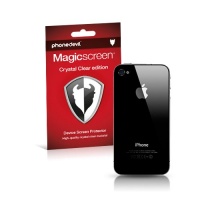 MediaDevil Magicscreen BACK (REAR) screen protector: Crystal Clear (Invisible) edition - For Apple iPhone 4 / 4G (AT&T/Verizon/Sprint) and 4S / 4GS (2 x BACK protectors only) MediaDevil Magicscreen BACK (REAR) screen protector: Crystal Clear (Invisible) edition - For Apple iPhone 4 / 4G (AT&T/Verizon/Sprint) and 4S / 4GS (2 x BACK protectors only)