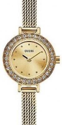 GUESS Yellow Gold-Tone Petite And Feminine Wat GUESS Yellow Gold-Tone Petite And Feminine Wat