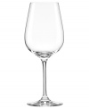 Crystal stemware inspired by the Tuscan appreciation for fine wine. These classic Pinot Grigio wine glasses are designed to emphasize the color and aroma of white varietals. Dishwasher-safe crystal by Lenox adds to their appeal.