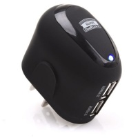 ReVIVE Series DualFLUX AC to USB Rapid Wall Charger with 2-Port Design for Samsung Galaxy Player 4.2 , 3.6 / iPod Touch / SanDisk Sansa Clip Zip and Many More MP3 Players! ReVIVE Series DualFLUX AC to USB Rapid Wall Charger with 2-Port Design for Samsung Galaxy Player 4.2 , 3.6 / iPod Touch / SanDisk Sansa Clip Zip and Many More MP3 Players!