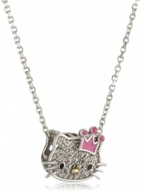 Hello Kitty Sweet Statement Princess Sterling-Silver Pendant Necklace Hello Kitty Sweet Statement Princess Sterling-Silver Pendant Necklace