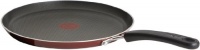 Ingrid Hoffman Simply Delicioso by T-fal C1071164 Nonstick Dishwasher Safe Hard Enamel 11-Inch Comal Round Griddle Cookware, Red Ingrid Hoffman Simply Delicioso by T-fal C1071164 Nonstick Dishwasher Safe Hard Enamel 11-Inch Comal Round Griddle Cookware, Red