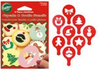Wilton Holiday Mini Stencil Set of 8 Wilton Holiday Mini Stencil Set of 8
