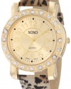 XOXO Women's XO3367 Leopard Patterned Strap Watch