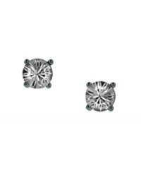 Simple yet sophisticated, 2028's stud earrings will complement virtually every look in your wardrobe. Crafted in hematite mixed metal with gray glass stones. Approximate diameter: 1/4 inch. Simple yet sophisticated, 2028's stud earrings will complement virtually every look in your wardrobe. Crafted in hematite mixed metal with gray glass stones. Approximate diameter: 1/4 inch.