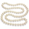 11-12mm White Round Cultured Freshwater Pearl Endless Necklace 36.