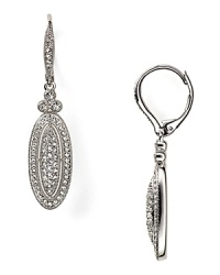 Brilliant and beguiling, Nadria's pavé drop earrings make a major shine statement whether you wear a frilly frock or sleek silhouettes. Brilliant and beguiling, Nadria's pavé drop earrings make a major shine statement whether you wear a frilly frock or sleek silhouettes.