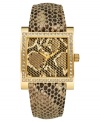 Sport venomous style with this breathtaking watch by GUESS.