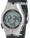 Armitron Women's 456963BLK Sport Chronograph Black Resin Strap Digital Display Watch